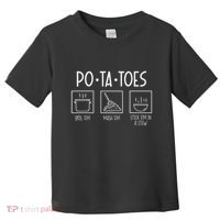 Taters Po Ta Toes Potatoes Funny Nerdy Fantasy Toddler T-Shirt thumb 0