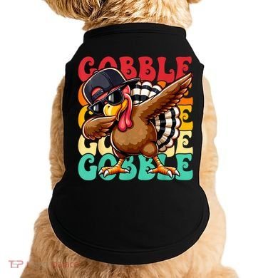 Thanksgiving Pilgrim Turkey Day Gobble Doggie Tank