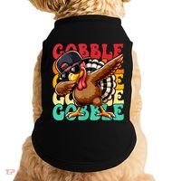 Thanksgiving Pilgrim Turkey Day Gobble Doggie Tank thumb 0