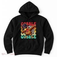 Thanksgiving Pilgrim Turkey Day Gobble Hoodie thumb 0