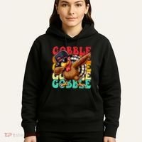 Thanksgiving Pilgrim Turkey Day Gobble Hoodie thumb 5
