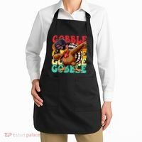 Thanksgiving Pilgrim Turkey Day Gobble Apron thumb 2
