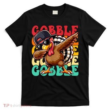 Thanksgiving Pilgrim Turkey Day Gobble T-Shirt