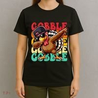 Thanksgiving Pilgrim Turkey Day Gobble T-Shirt thumb 4