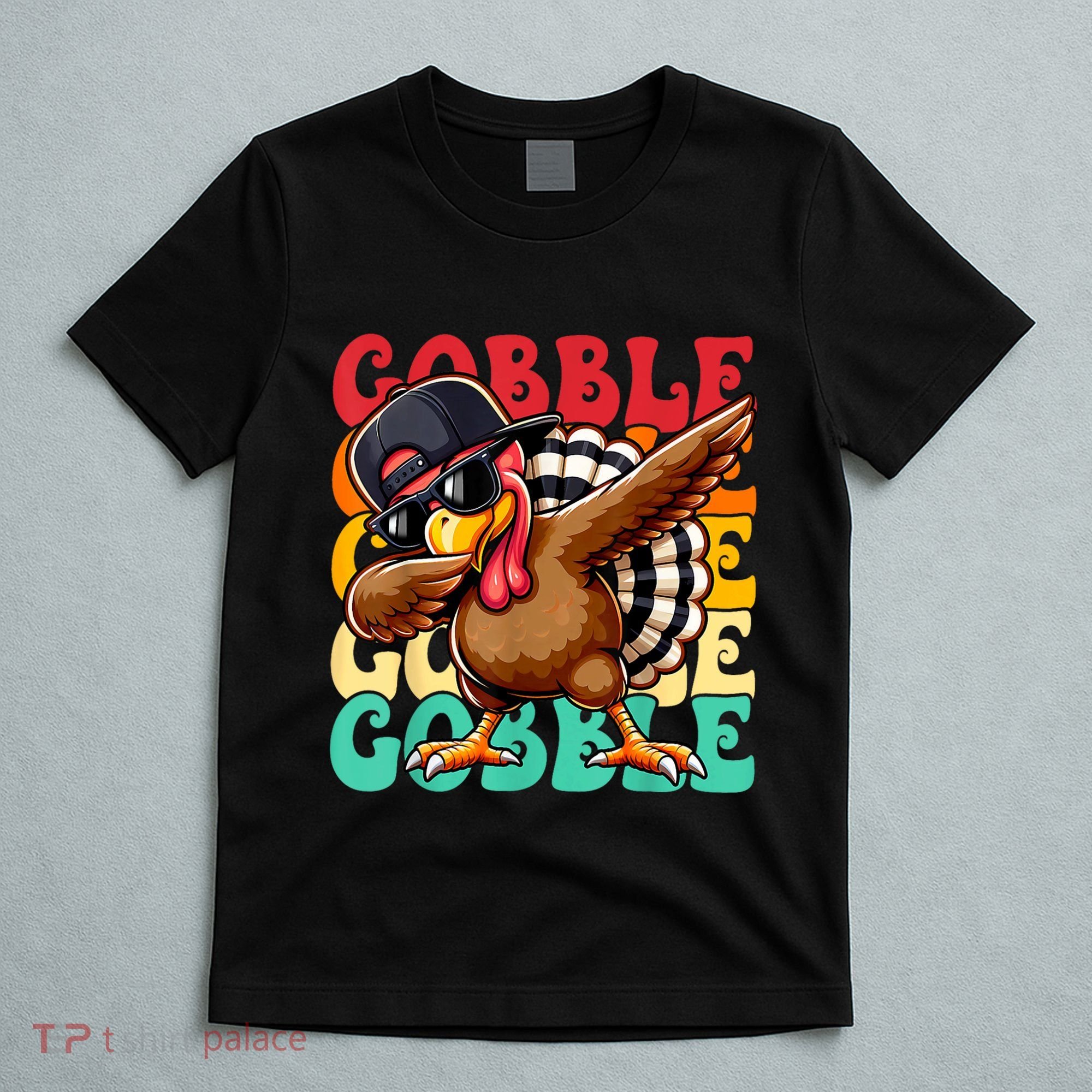 Thanksgiving Pilgrim Turkey Day Gobble T-Shirt