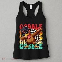 Thanksgiving Pilgrim Turkey Day Gobble Women's Tank Top thumb 3