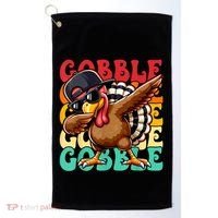 Thanksgiving Pilgrim Turkey Day Gobble Golf Towel thumb 0