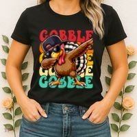 Thanksgiving Pilgrim Turkey Day Gobble Women's T-Shirt thumb 2