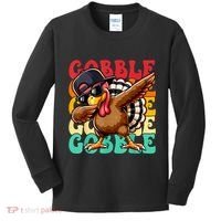 Thanksgiving Pilgrim Turkey Day Gobble Kids Long Sleeve Shirt thumb 0