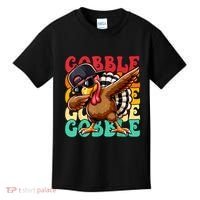 Thanksgiving Pilgrim Turkey Day Gobble Kids T-Shirt thumb 0