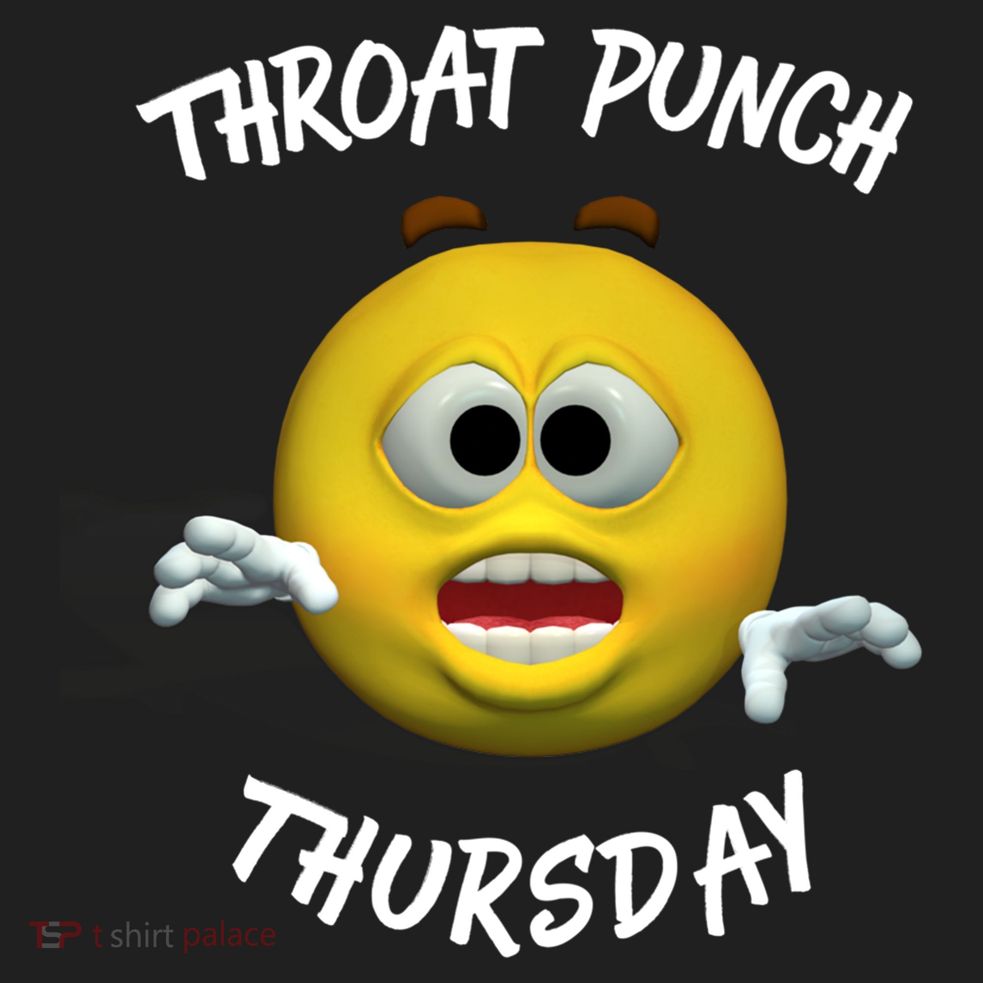 Throat Punch Thursday Sarcastic Cute Gift Women's Sweatshirt