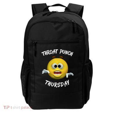 Throat Punch Thursday Sarcastic Cute Gift Backpack