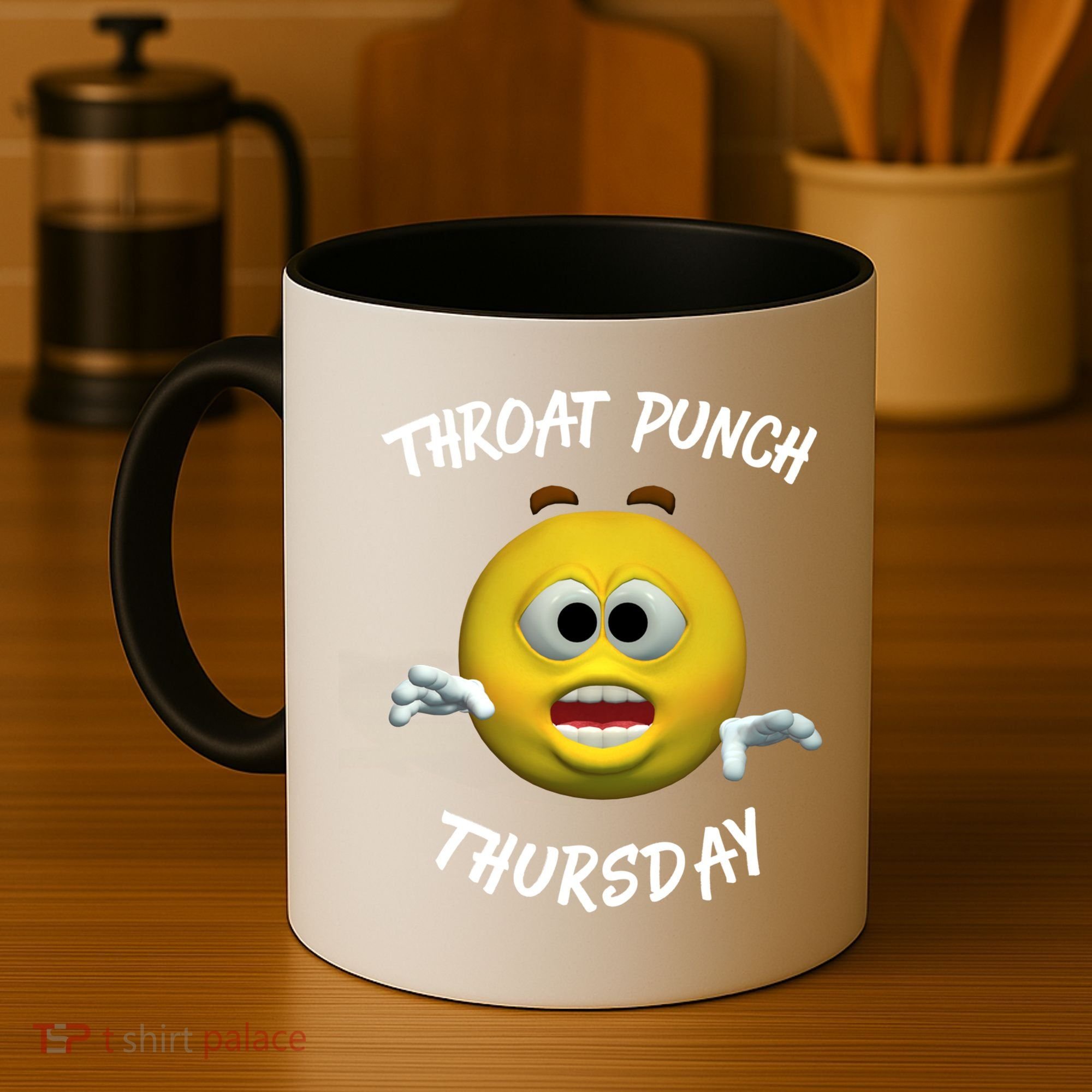 Throat Punch Thursday Sarcastic Cute Gift Coffee Mug