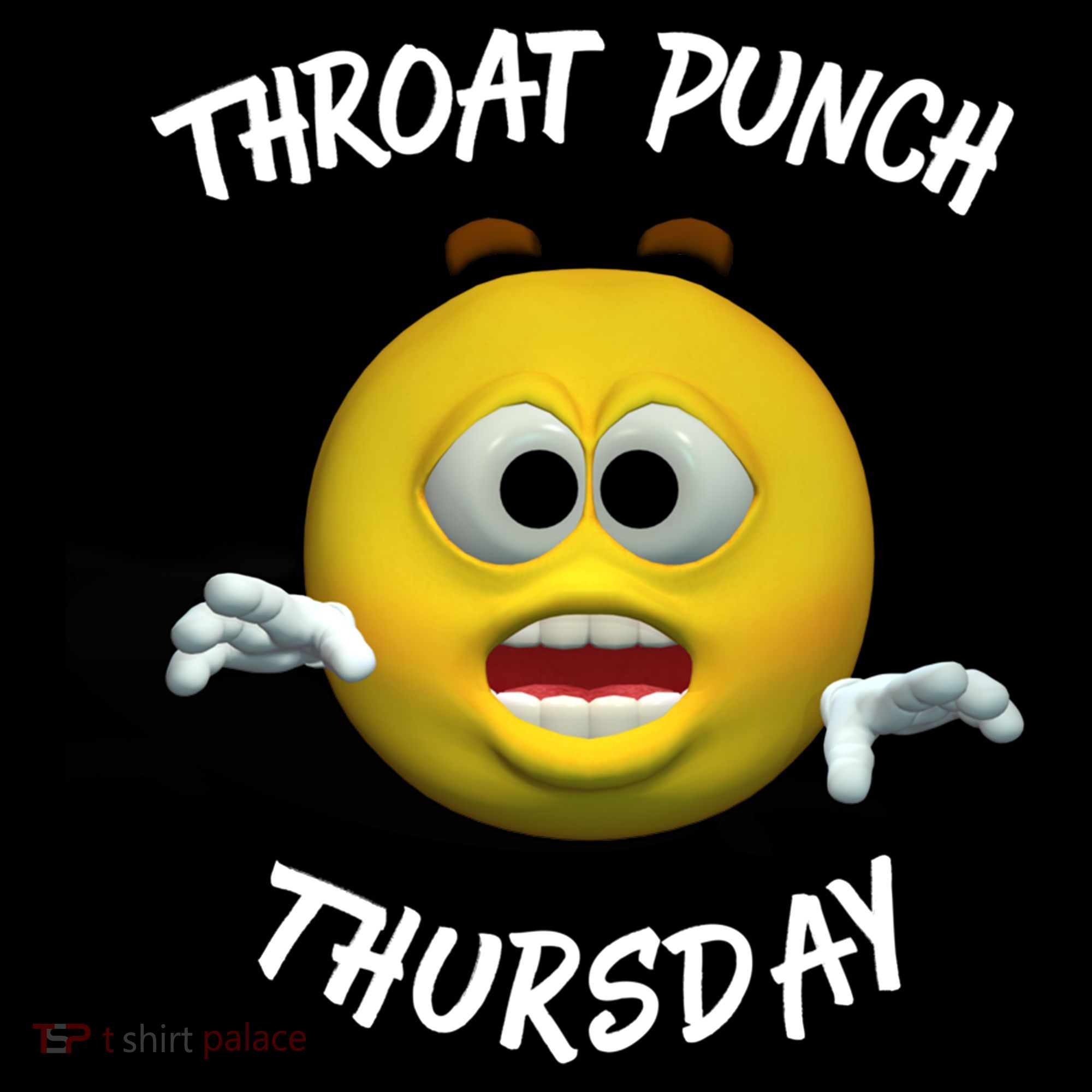 Throat Punch Thursday Sarcastic Cute Gift Women's Hoodie