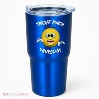 Throat Punch Thursday Sarcastic Cute Gift Tumbler thumb 0