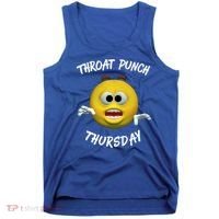 Throat Punch Thursday Sarcastic Cute Gift Tank Top thumb 0