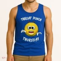 Throat Punch Thursday Sarcastic Cute Gift Tank Top thumb 3