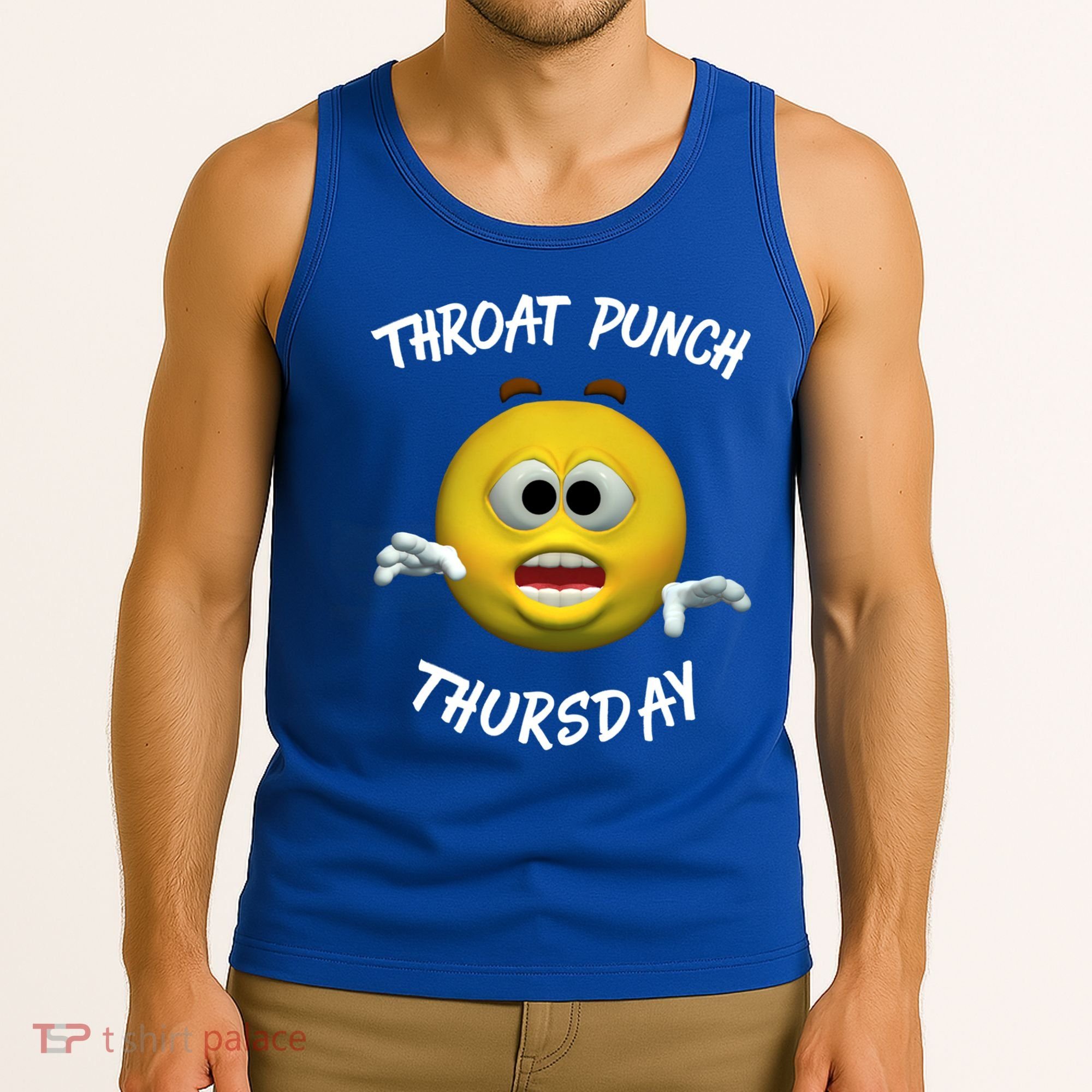 Throat Punch Thursday Sarcastic Cute Gift Tank Top