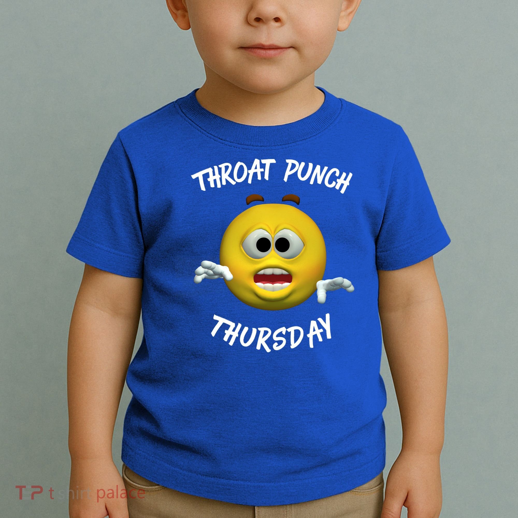 Throat Punch Thursday Sarcastic Cute Gift Toddler T-Shirt