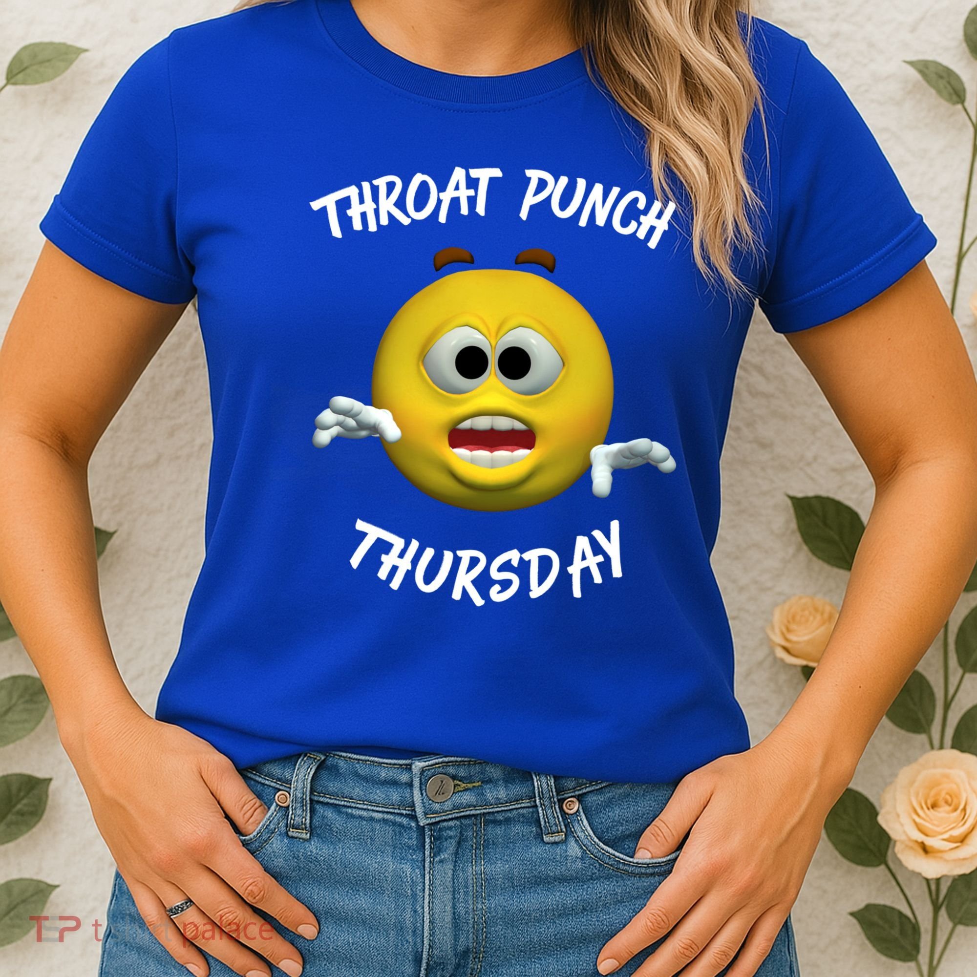 Throat Punch Thursday Sarcastic Cute Gift Women's T-Shirt