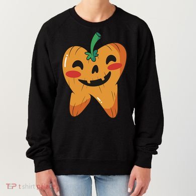 Tooth Pumpkin Women's Sweatshirt