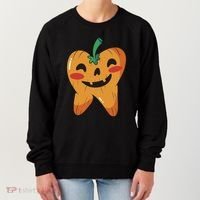 Tooth Pumpkin Women's Sweatshirt thumb 0