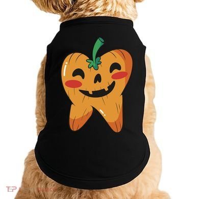 Tooth Pumpkin Doggie Tank
