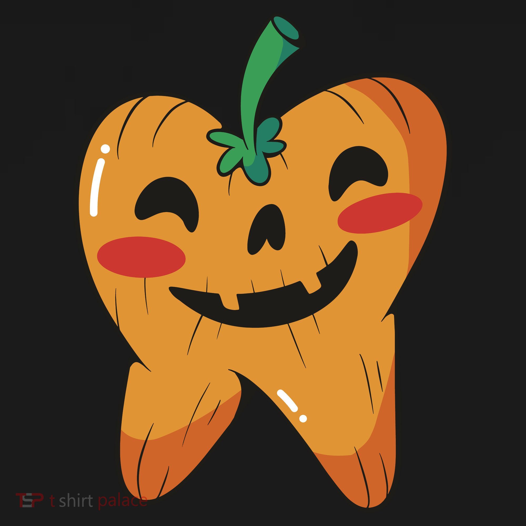Tooth Pumpkin Doggie Tank