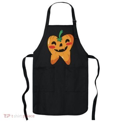Tooth Pumpkin Apron