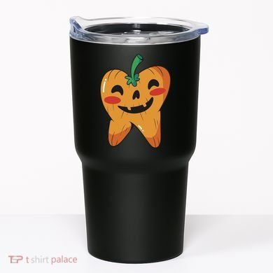 Tooth Pumpkin Tumbler