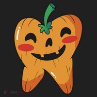 Tooth Pumpkin Tumbler thumb 3