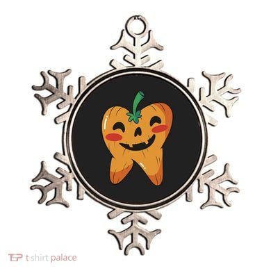 Tooth Pumpkin Ornament