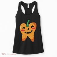 Tooth Pumpkin Women's Tank Top thumb 0