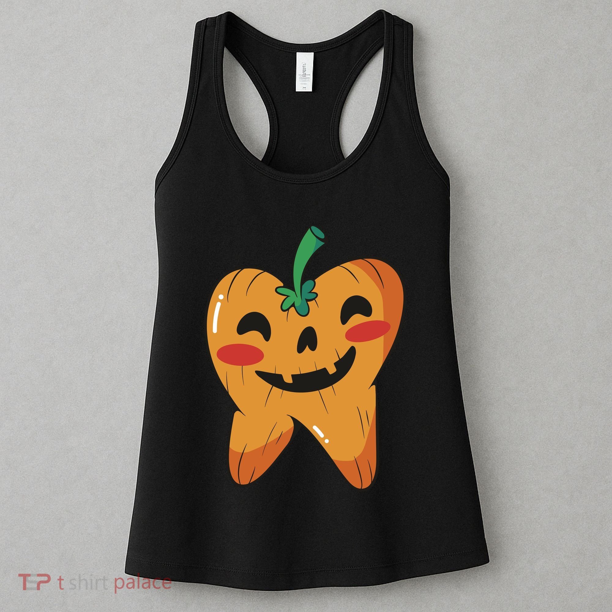 Tooth Pumpkin Women's Tank Top