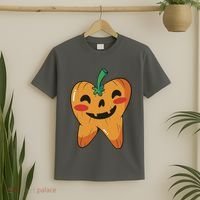 Tooth Pumpkin T-Shirt thumb 2