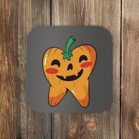 Tooth Pumpkin Coaster thumb 0