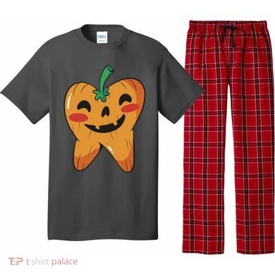 Tooth Pumpkin Pajama Set