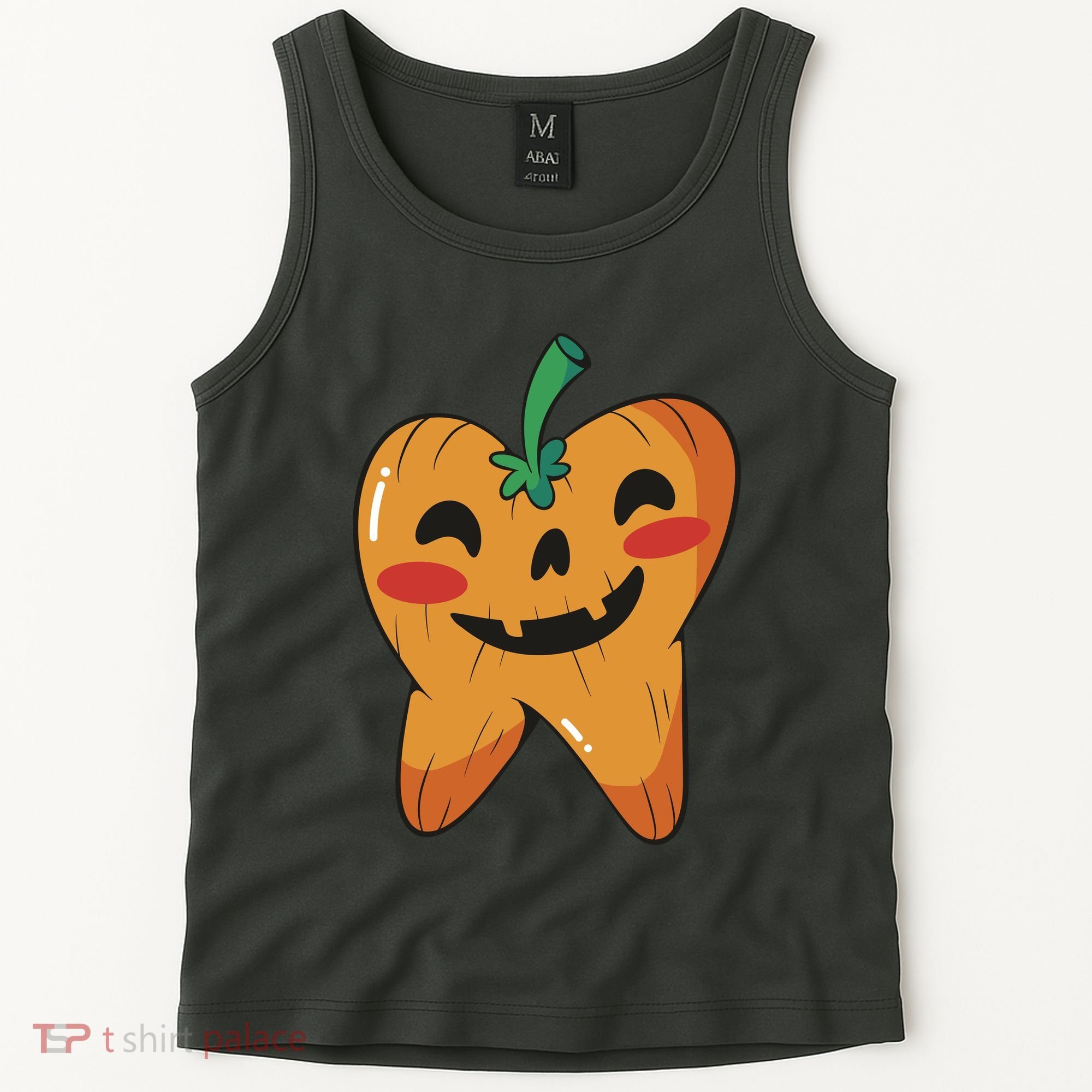 Tooth Pumpkin Tank Top