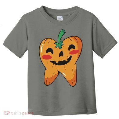 Tooth Pumpkin Toddler T-Shirt
