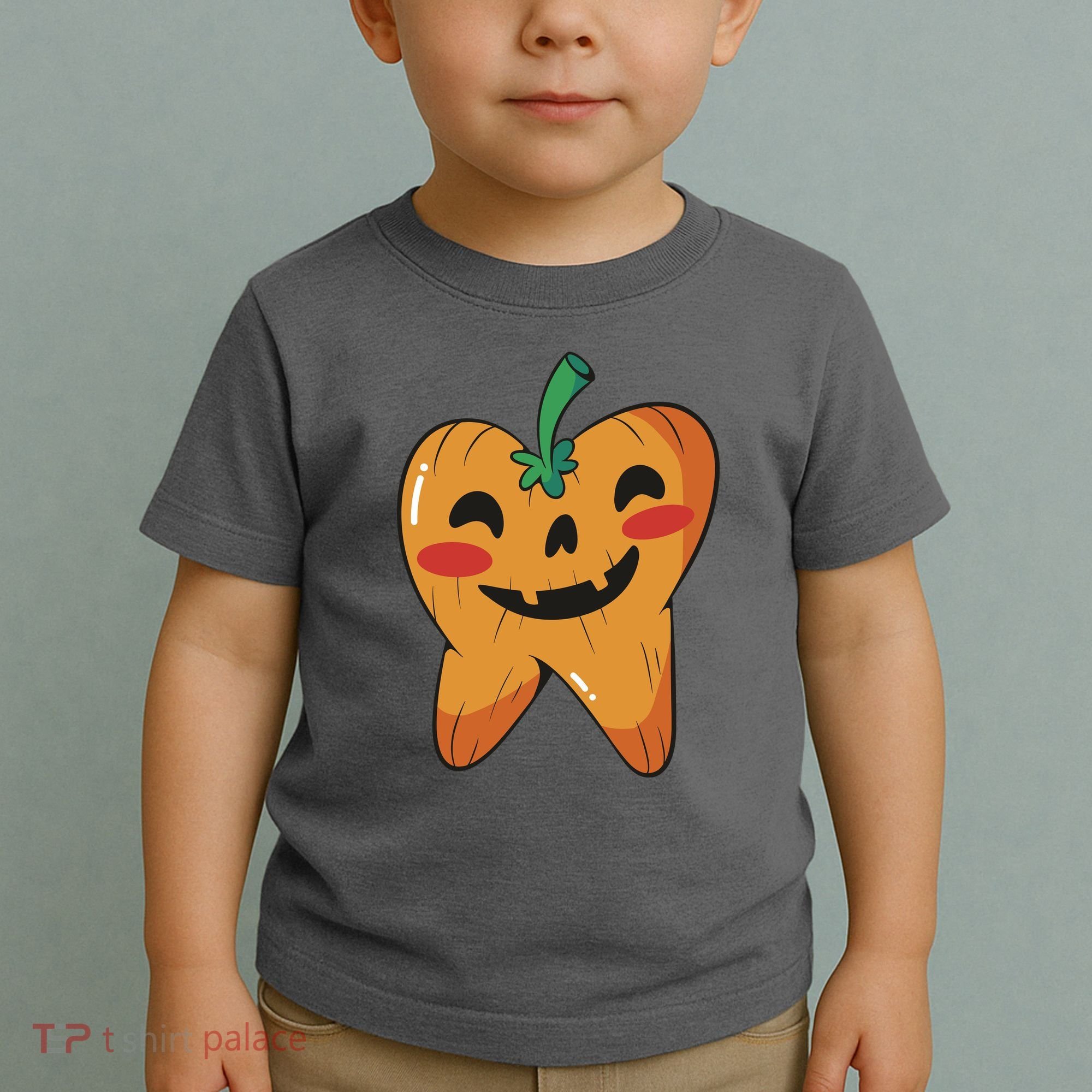 Tooth Pumpkin Toddler T-Shirt