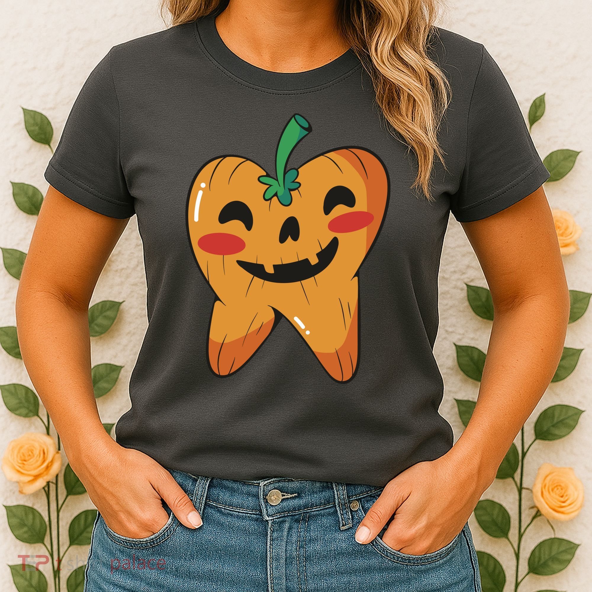 Tooth Pumpkin Women's T-Shirt