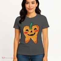 Tooth Pumpkin Women's T-Shirt thumb 4