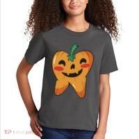 Tooth Pumpkin Kids T-Shirt thumb 2