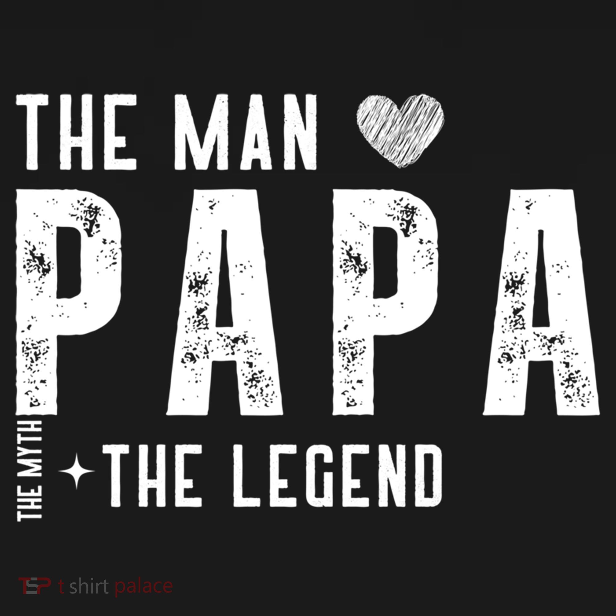The Papa The Myth The Legend Fathers Day Gift Doggie Tank