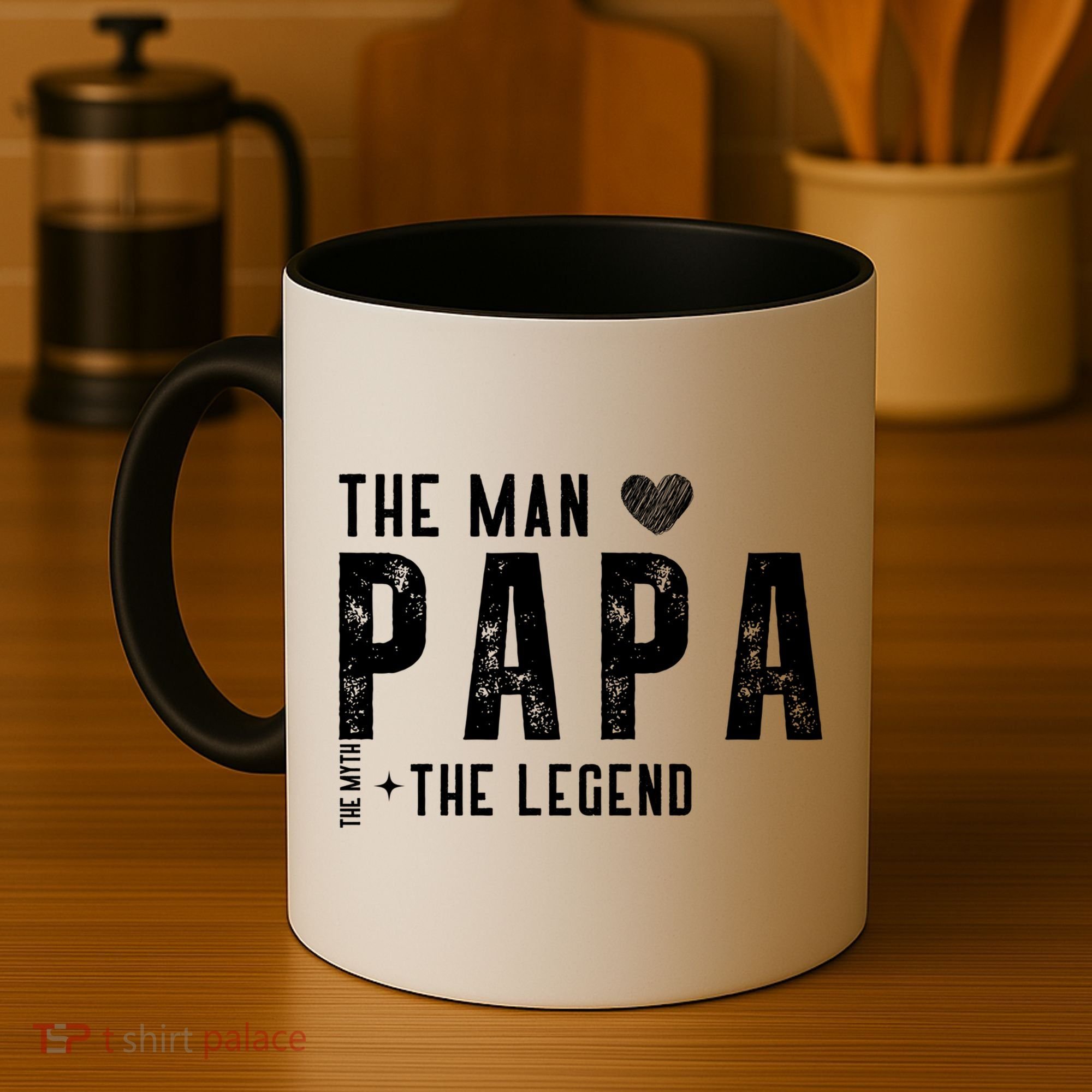 The Papa The Myth The Legend Fathers Day Gift Coffee Mug