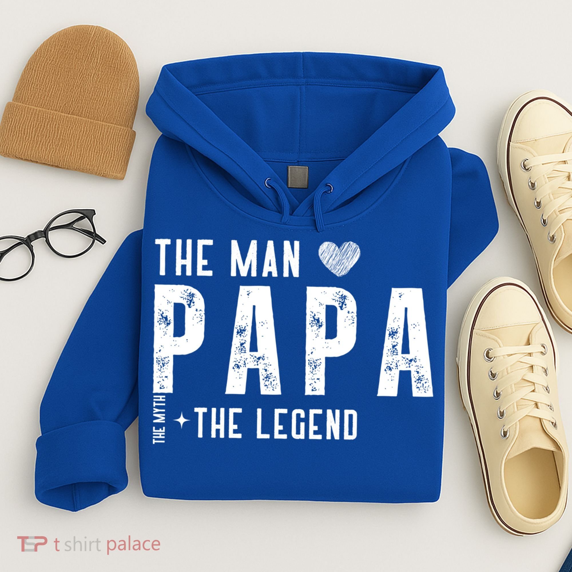 The Papa The Myth The Legend Fathers Day Gift Hoodie