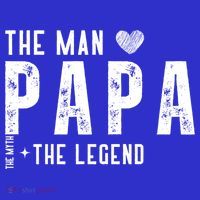 The Papa The Myth The Legend Fathers Day Gift Mousepad thumb 1