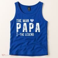 The Papa The Myth The Legend Fathers Day Gift Tank Top thumb 2