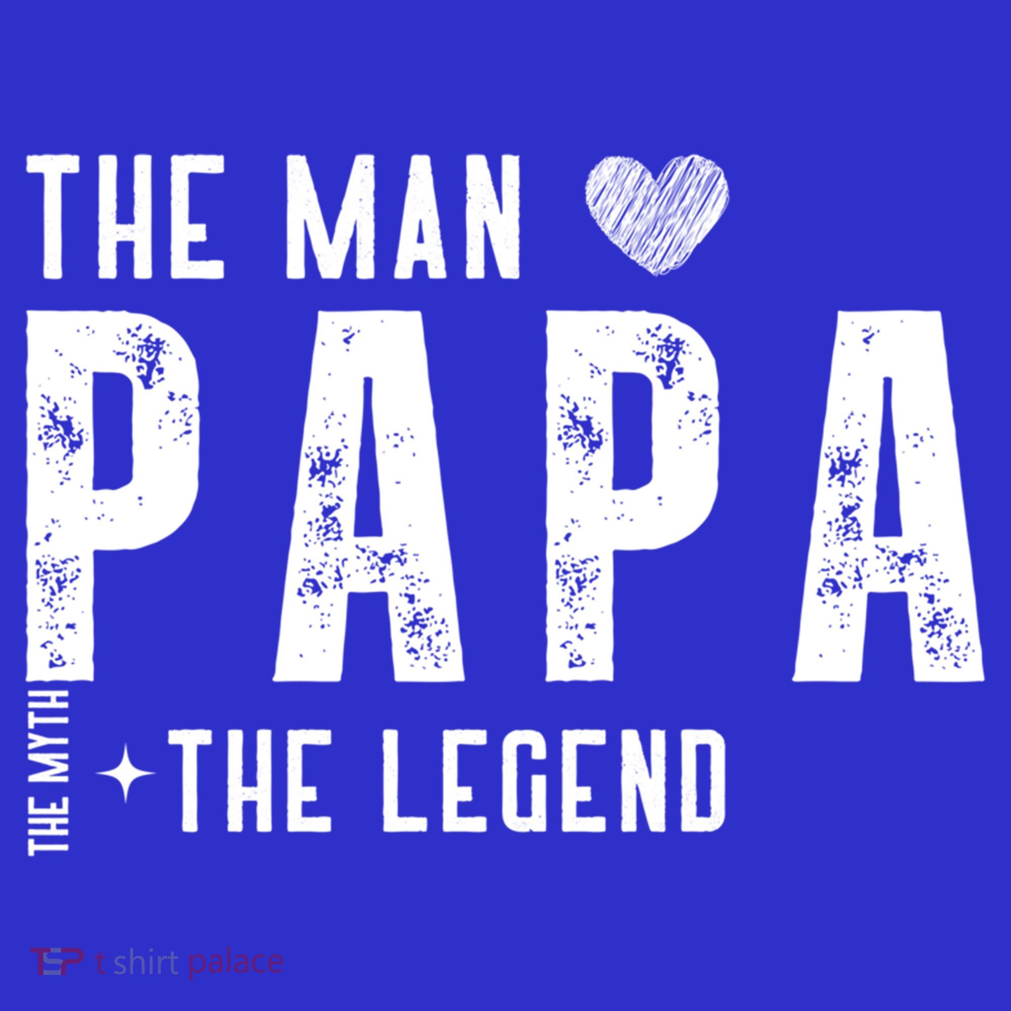 The Papa The Myth The Legend Fathers Day Gift Kids Sweatshirt
