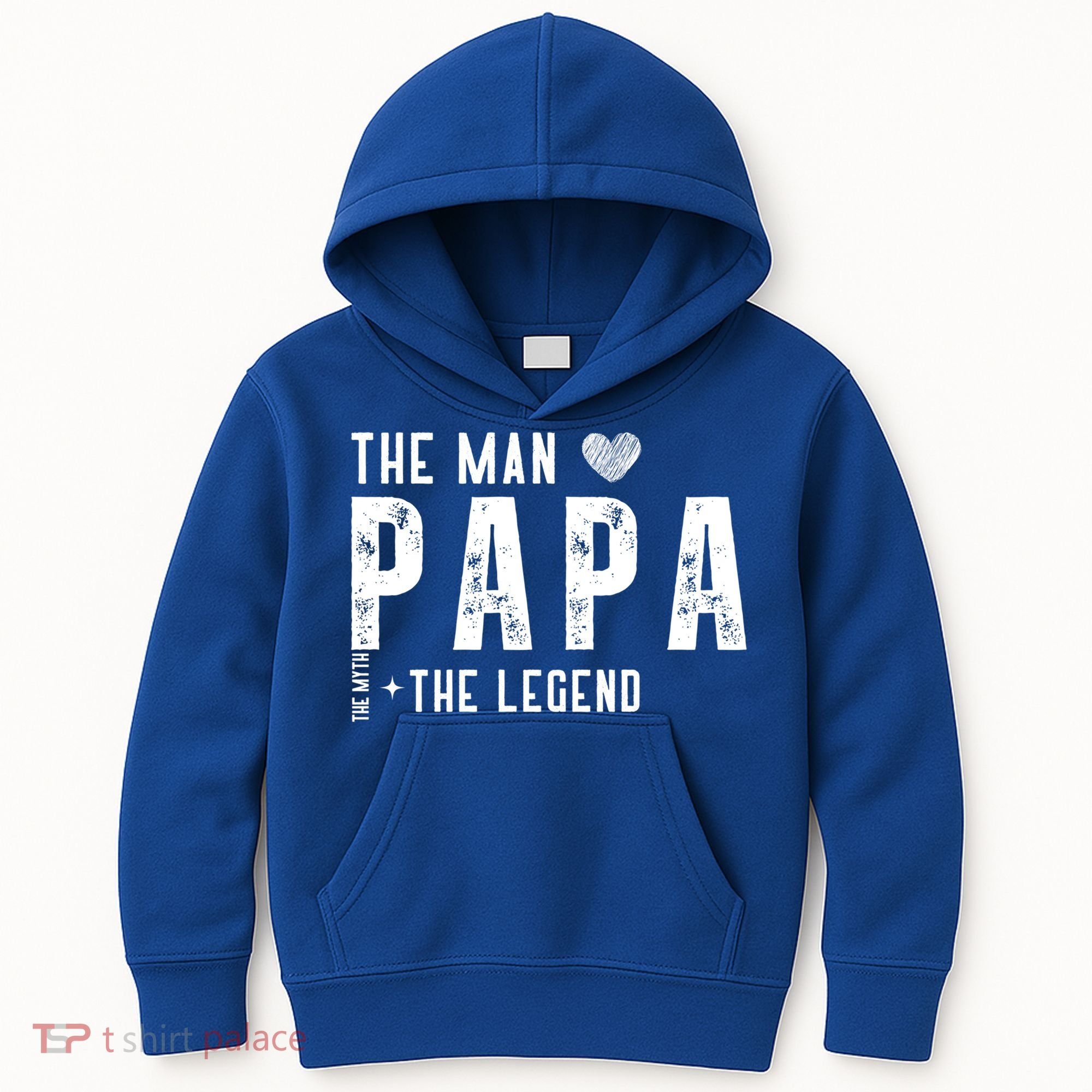 The Papa The Myth The Legend Fathers Day Gift Kids Hoodie